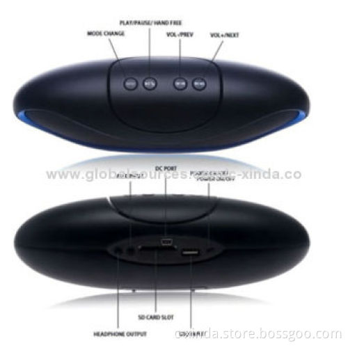 Bluetooth Speakers with V2.1+EDR, Supports FM and Hands-free Function